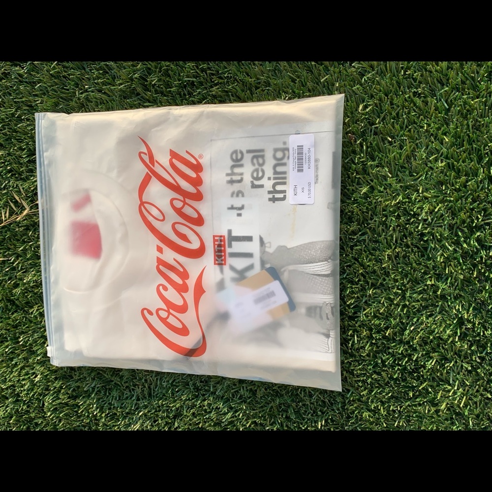 Kith Coke a Cola collab vintage tee shirt